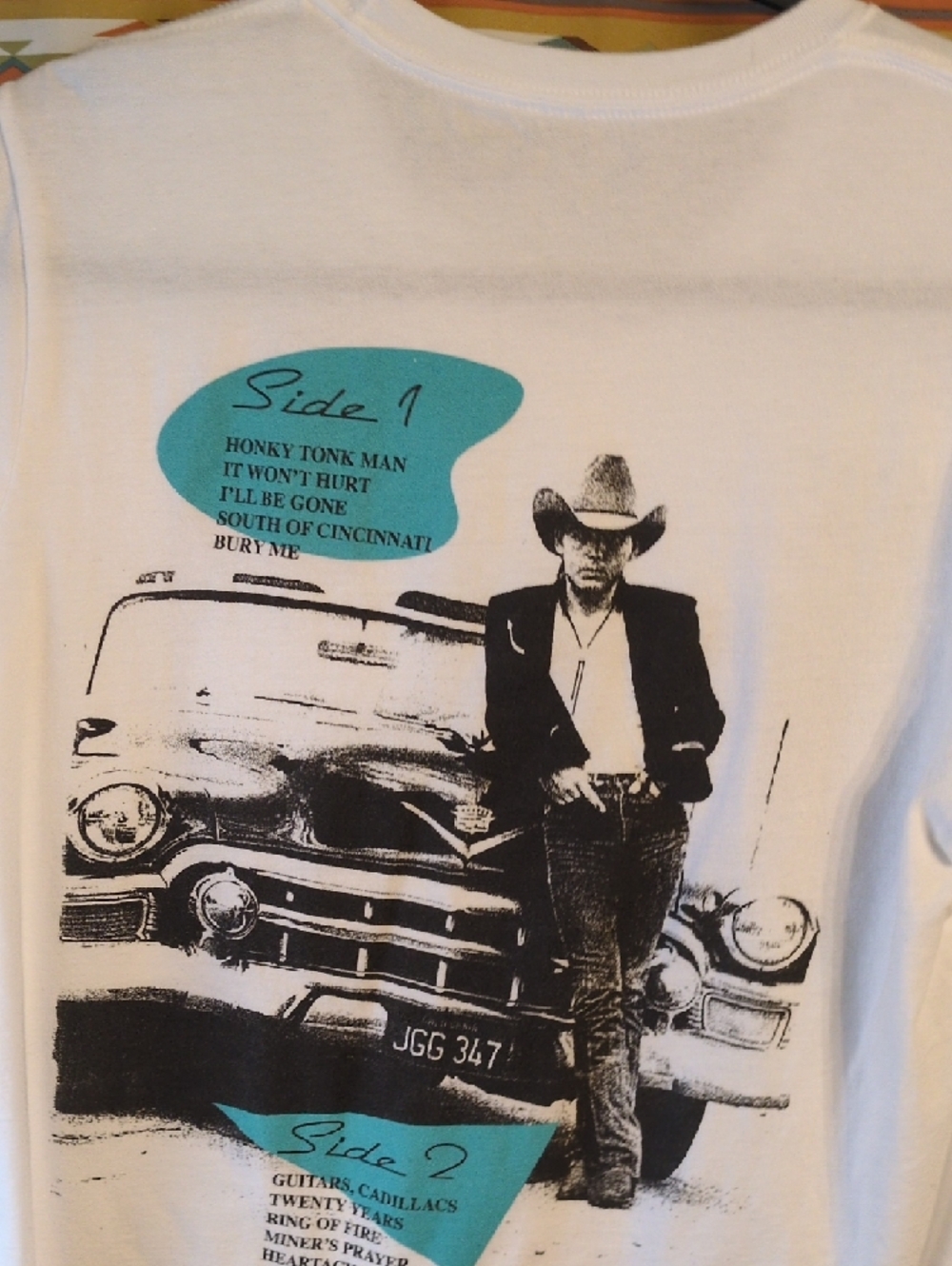 White Graphic Tee - Men's Short Sleeve Shirt - Picture 3 of 3